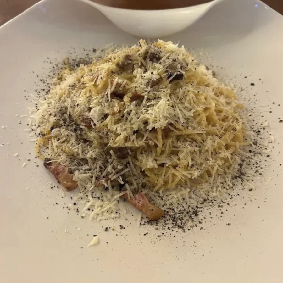Spaghetti Carbonara, Artista Cucina Canggu