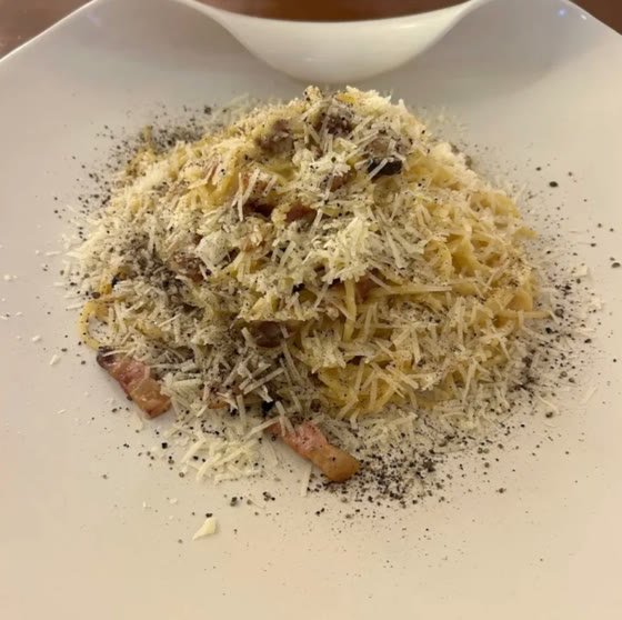 Carbonara at Artista Cucina, Canggu